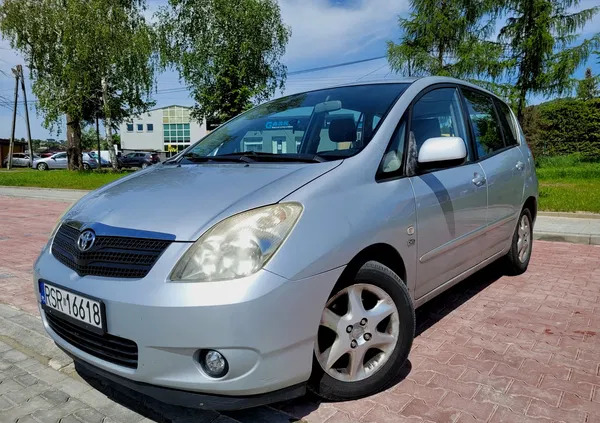 strzyżów Toyota Corolla Verso cena 6300 przebieg: 248000, rok produkcji 2004 z Strzyżów